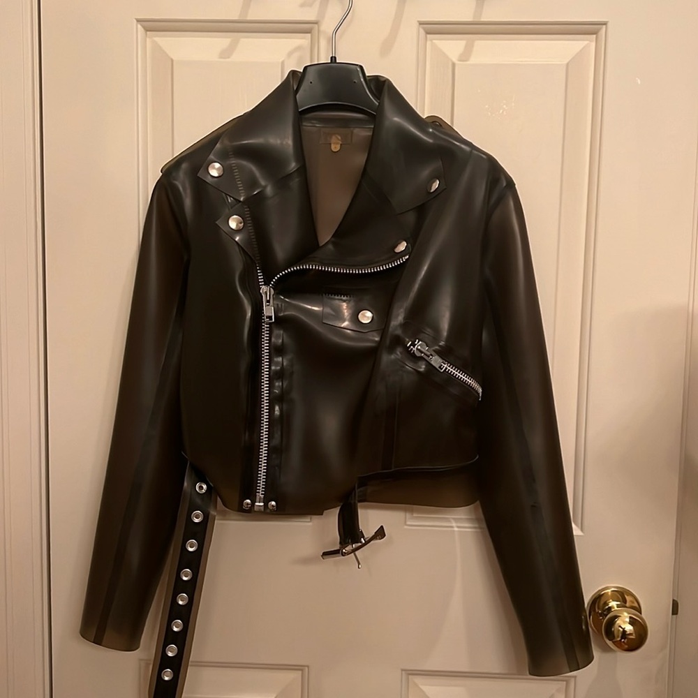 Polymorph latex riders jacket